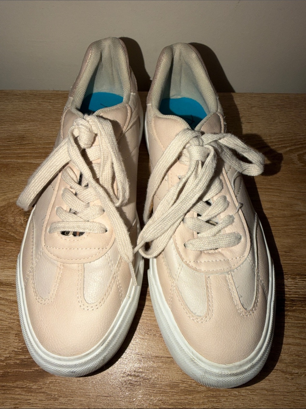 Blowfish Women's Lace-Up Sneakers in Blush